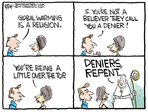 The pope, the globe and the facts