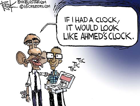 nice clock ahmed tweet