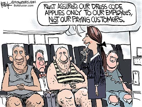 airline dress code