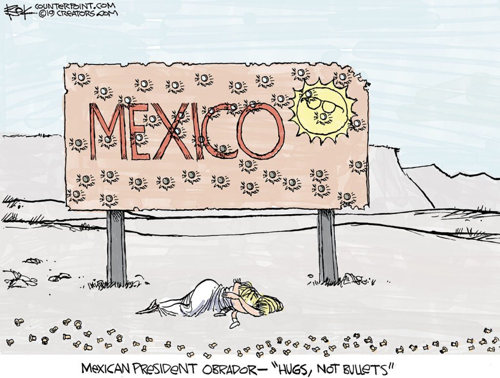 Counterpoint, mexico, murder, mormons, President Obrador, hugs, not bullets