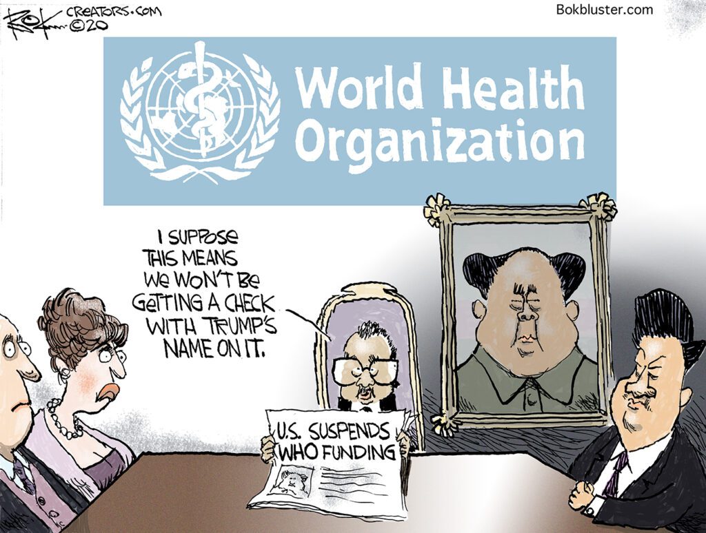 world health organization, china, relationship, parrot to pirate