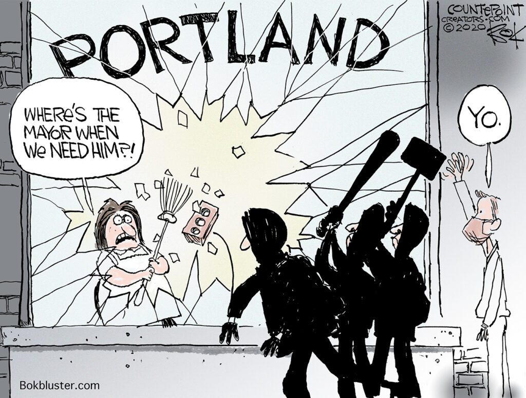 Counterpoint, Portland, Mayor Ted Wheeler