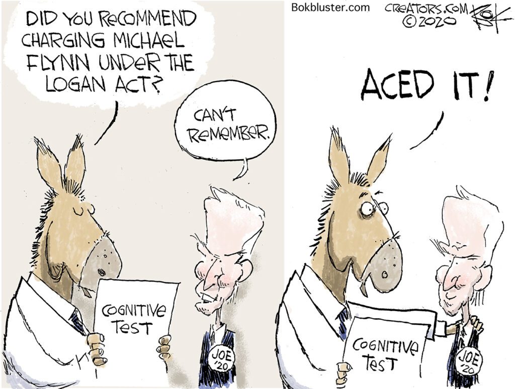 Cognitively Certified, Joe Biden, Michael Flynn