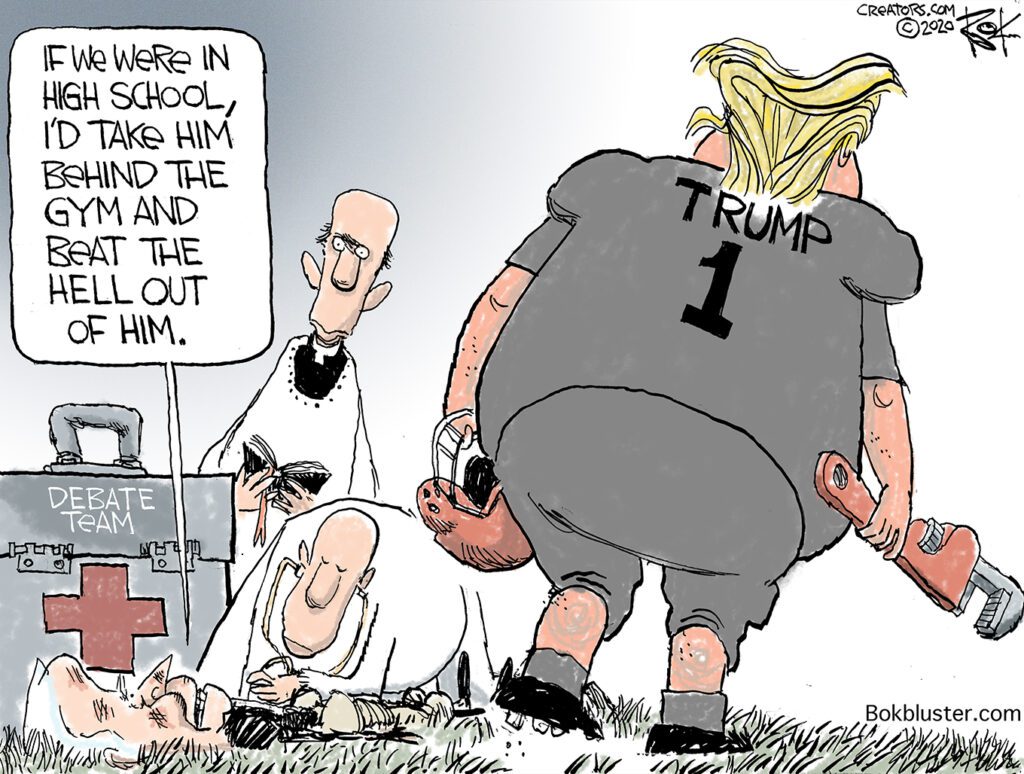 tough guy from scranton, biden, trump, debate