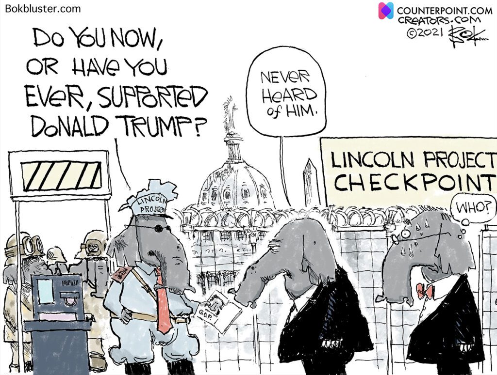 Have you ever supported Donald Trump?, Lincoln project