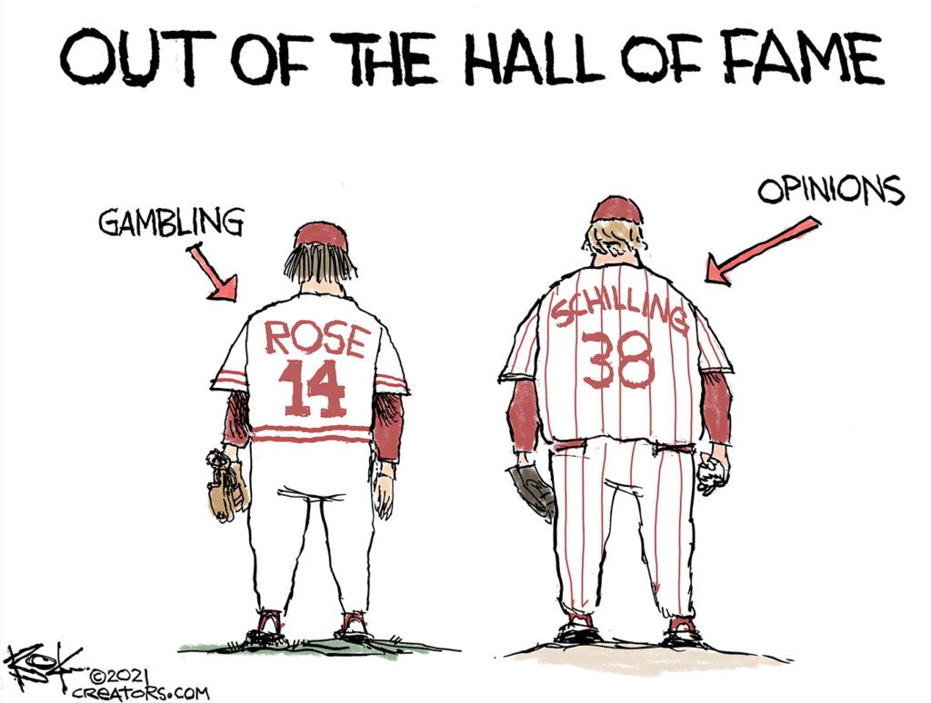 Curt Schilling, baseball hall of fame