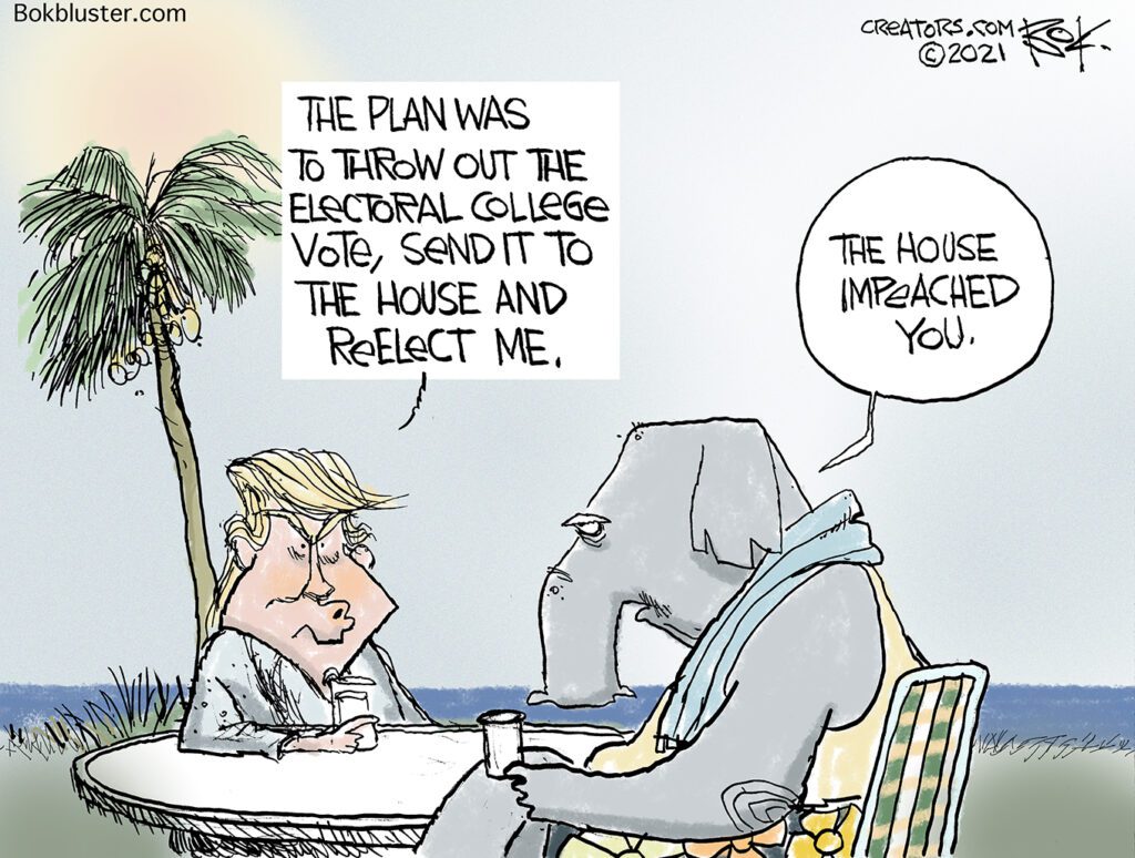 successful insurrection, electoral college, House, impeachment